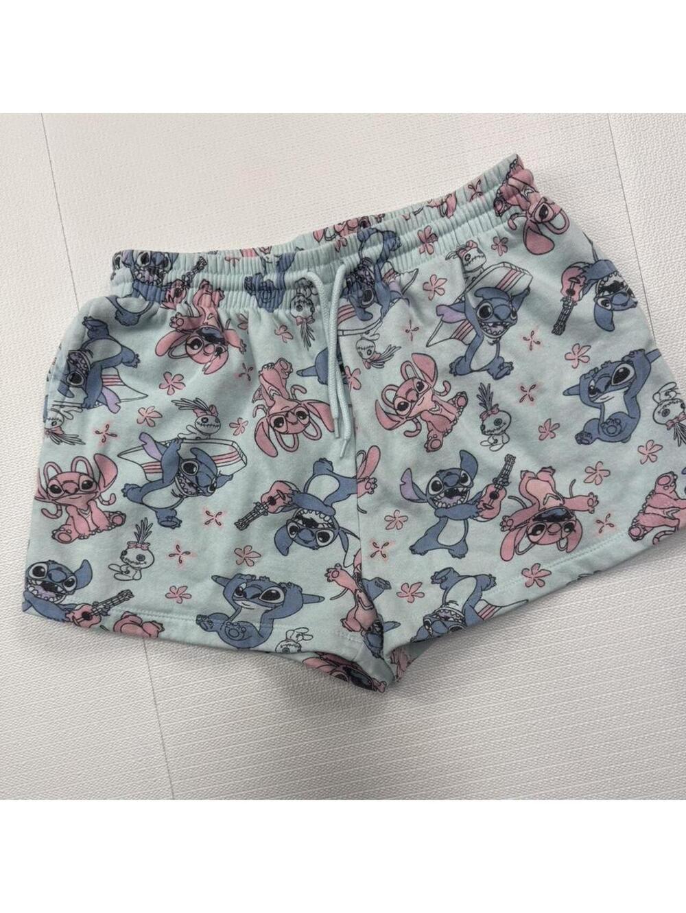 Disney Women's Blue and Multi Shorts